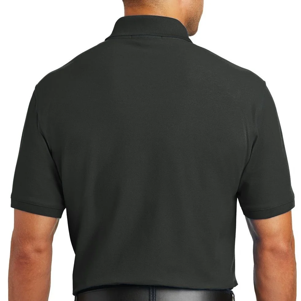 Create Your Own Custom Port Authority Core Classic Pique Polo. K100 - Back 1