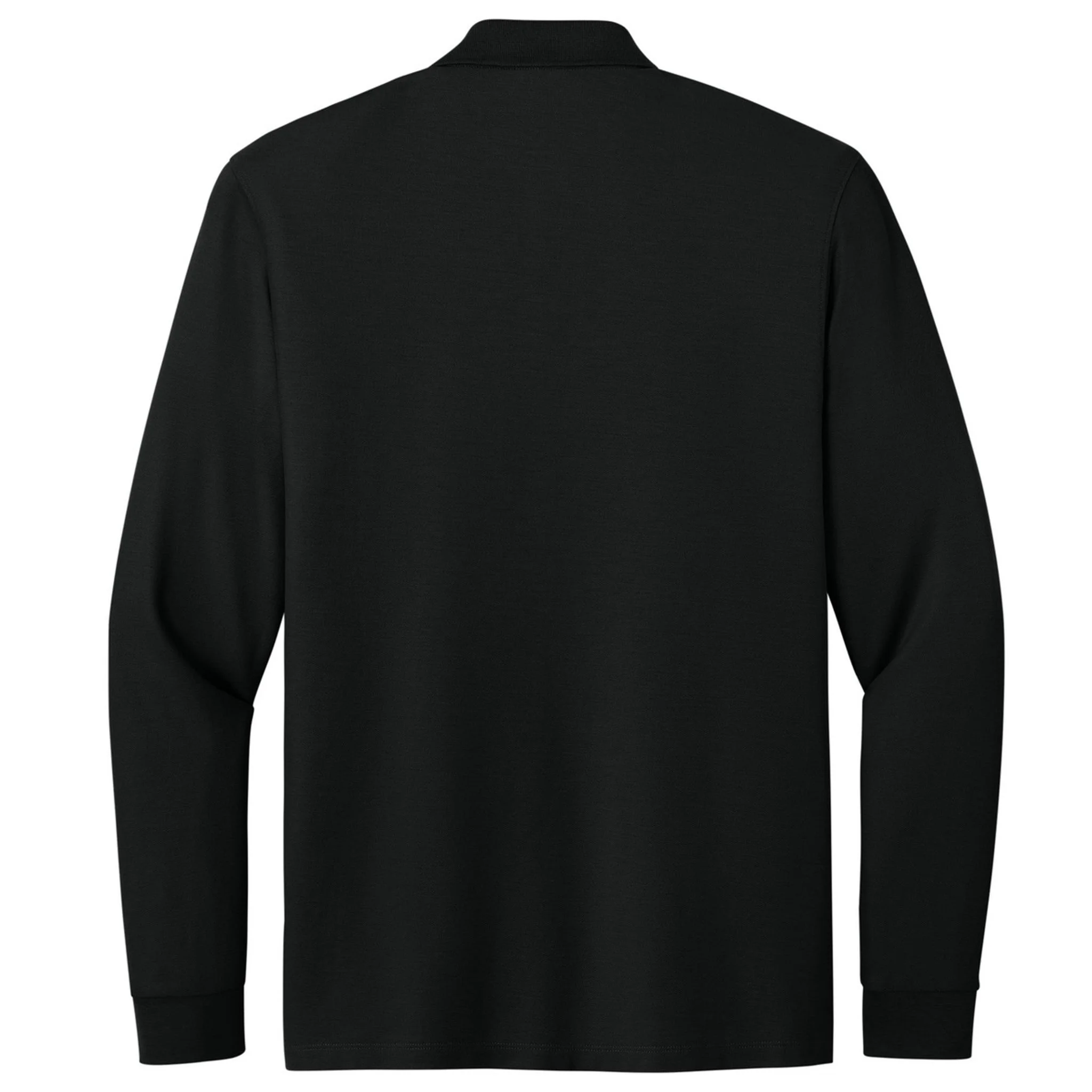 Create Your Own Custom Wearever Signature Pique Long Sleeve Polo - Back