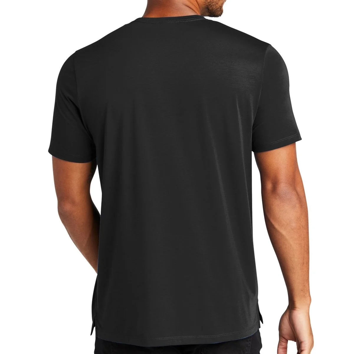 Create Your Own Custom Mercer+Mettle Stretch Jersey Crew T-Shirt - Back 1