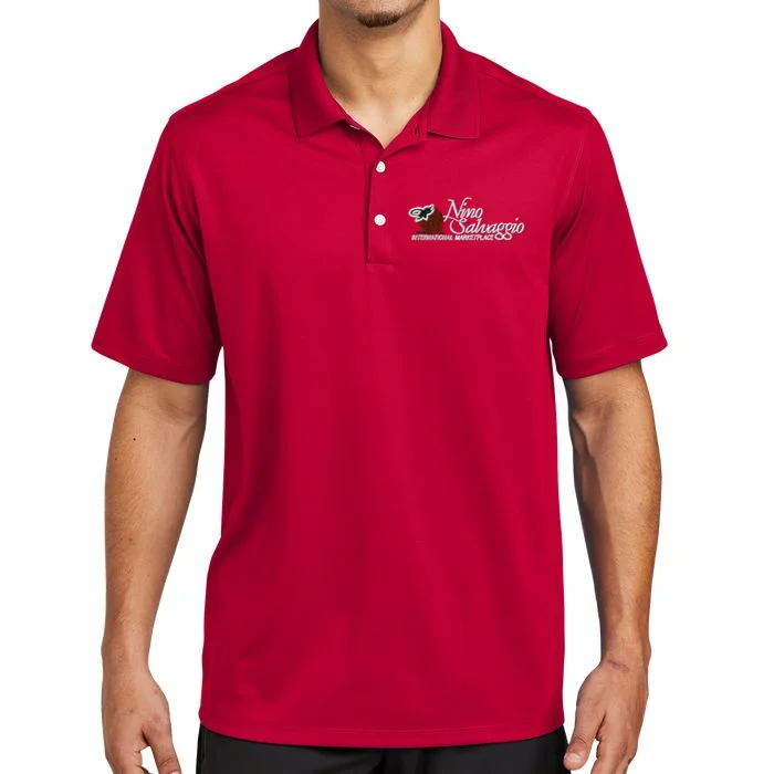 Nino Salvaggio Embroidered UV Micropique Polo - Front