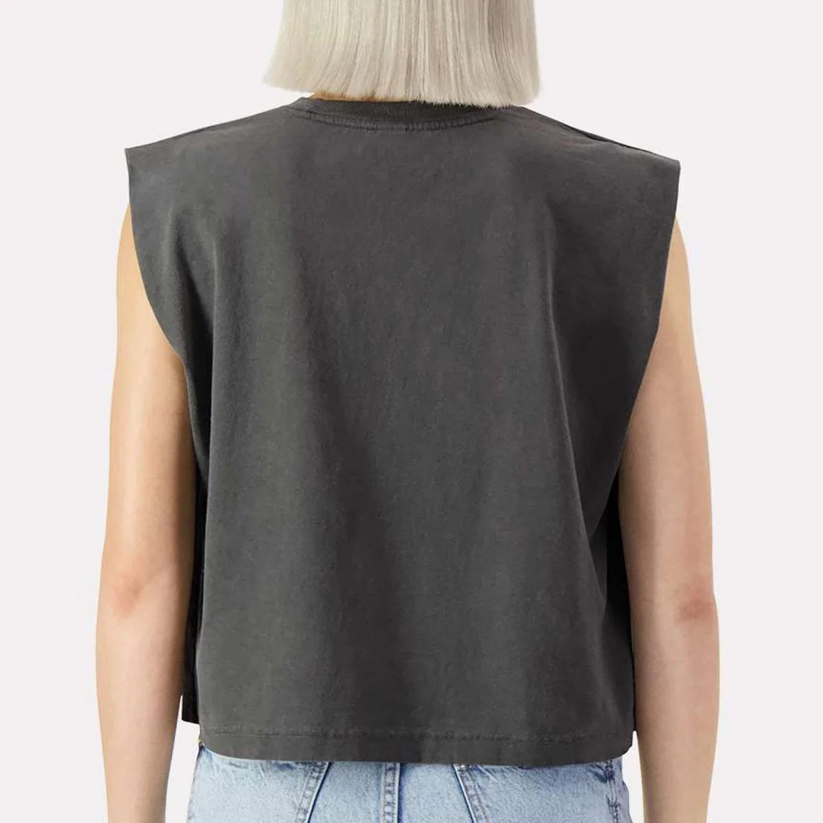 Create Your Own Custom Women's Muscle Tank - Back 1