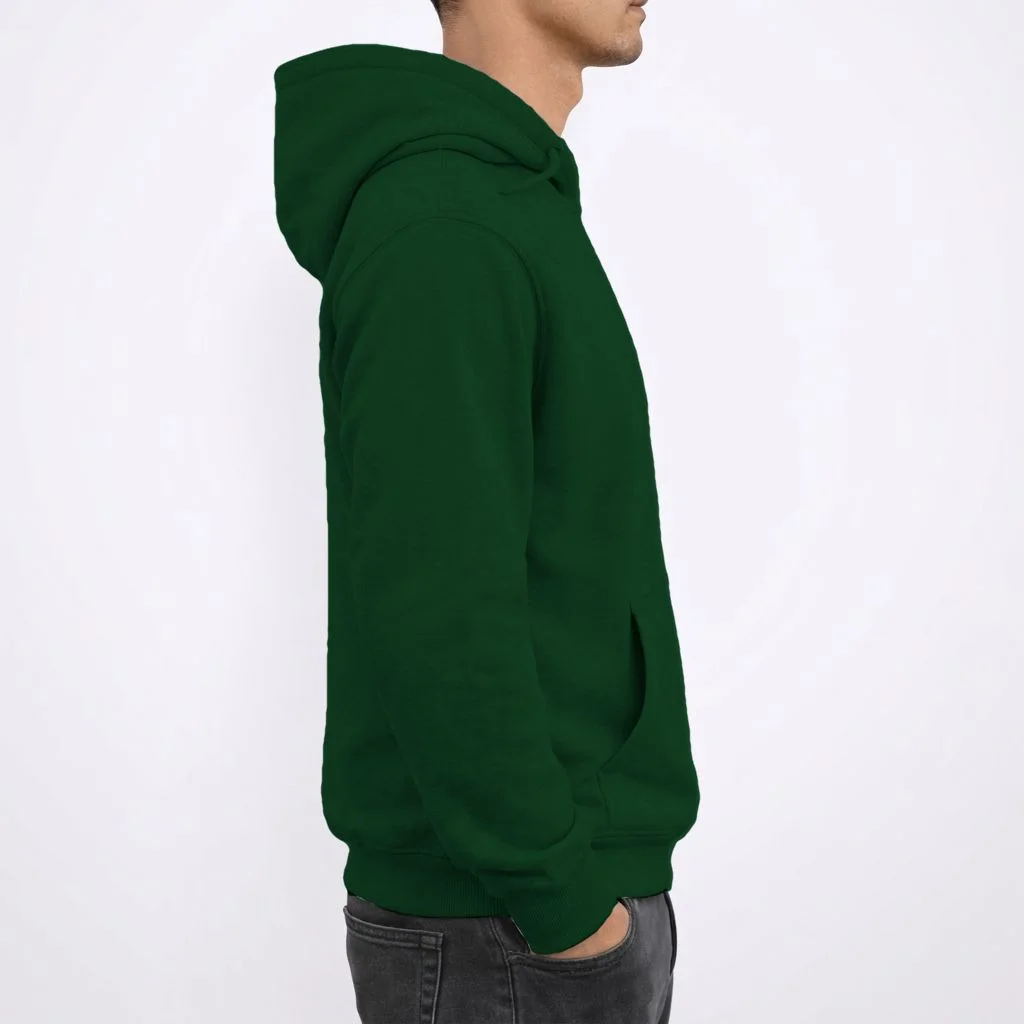 Christmas Family Name Personalized - Custom Holiday Family Gift Men's Hoodie - Right Sleeve