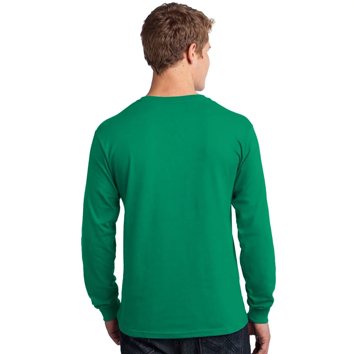 Personalized World's Tallest Leprechaun Custom Name St Patricks Day Long Sleeve Shirt - Back