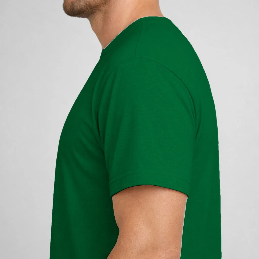 Custom Name Shamrock Cute Custom St Patricks Day T-Shirt - Left Sleeve