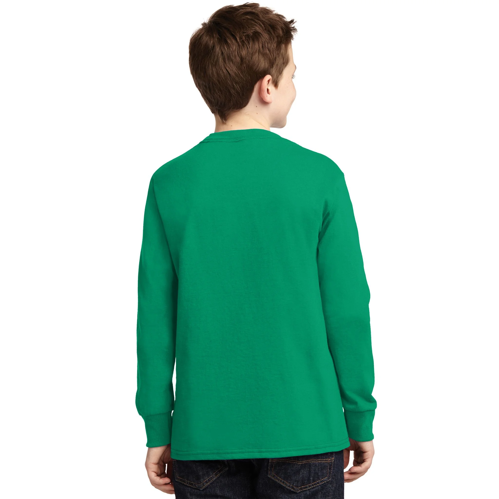 Custom Name Irish Pub Kids Long Sleeve Shirt - Back