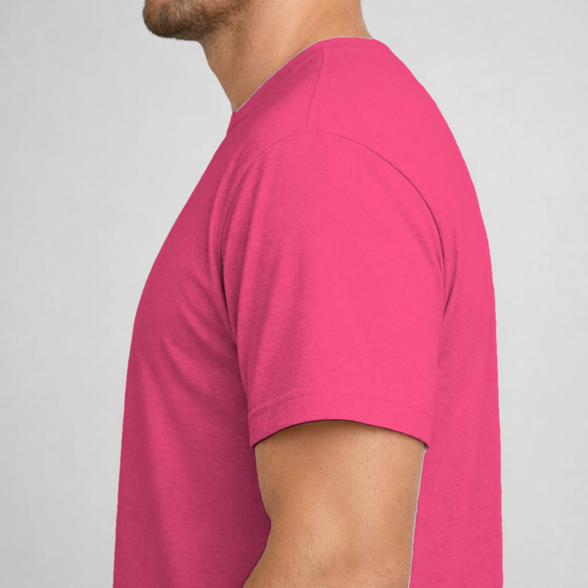MAMA Blue Checkered Customizable Men's T-Shirt for Mother's Day - Left Sleeve