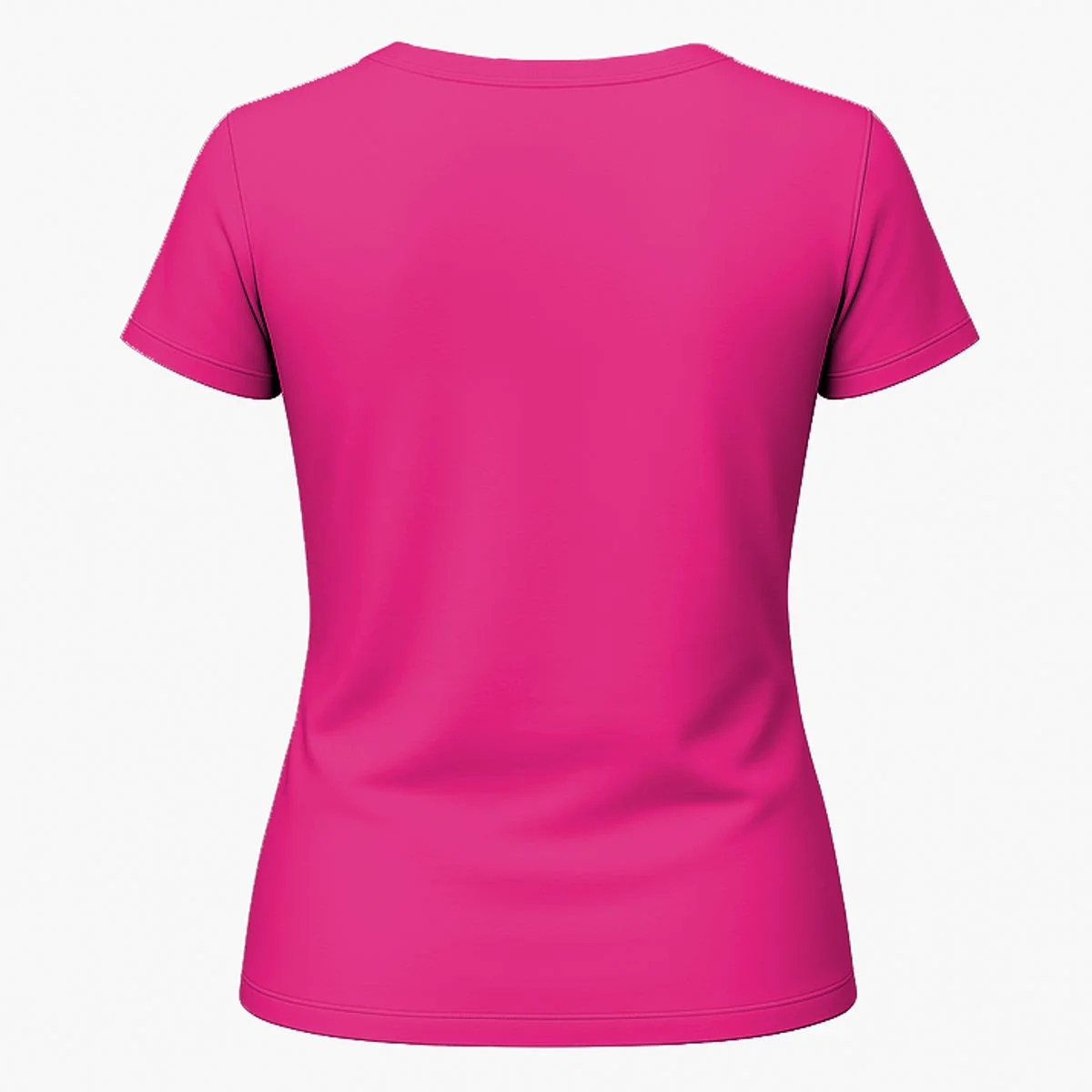 MAMA Blue Checkered Customizable Women's T-Shirt for Mother's Day - Back 1