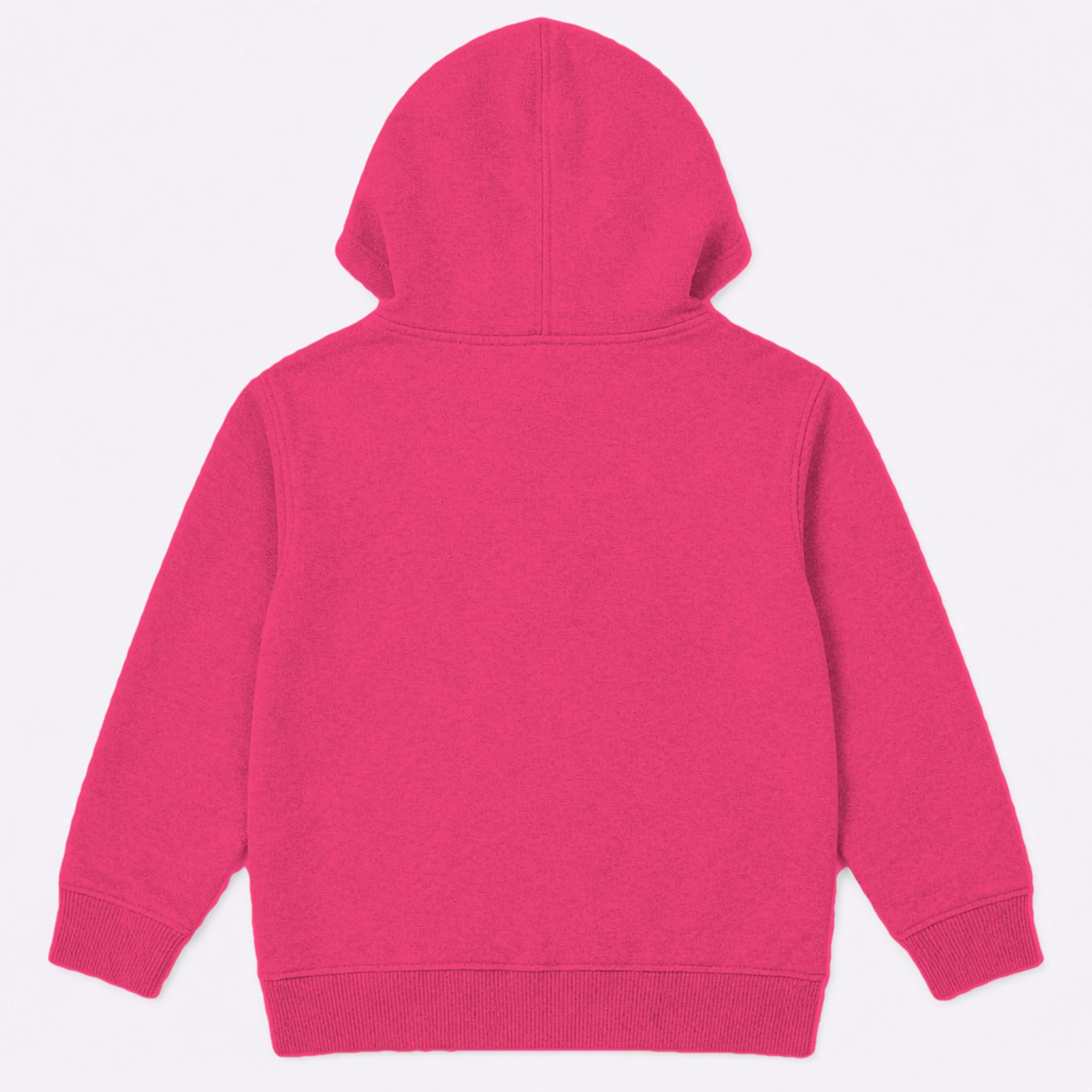 MAMA Blue Checkered Customizable Kids Hoodie for Mother's Day - Back