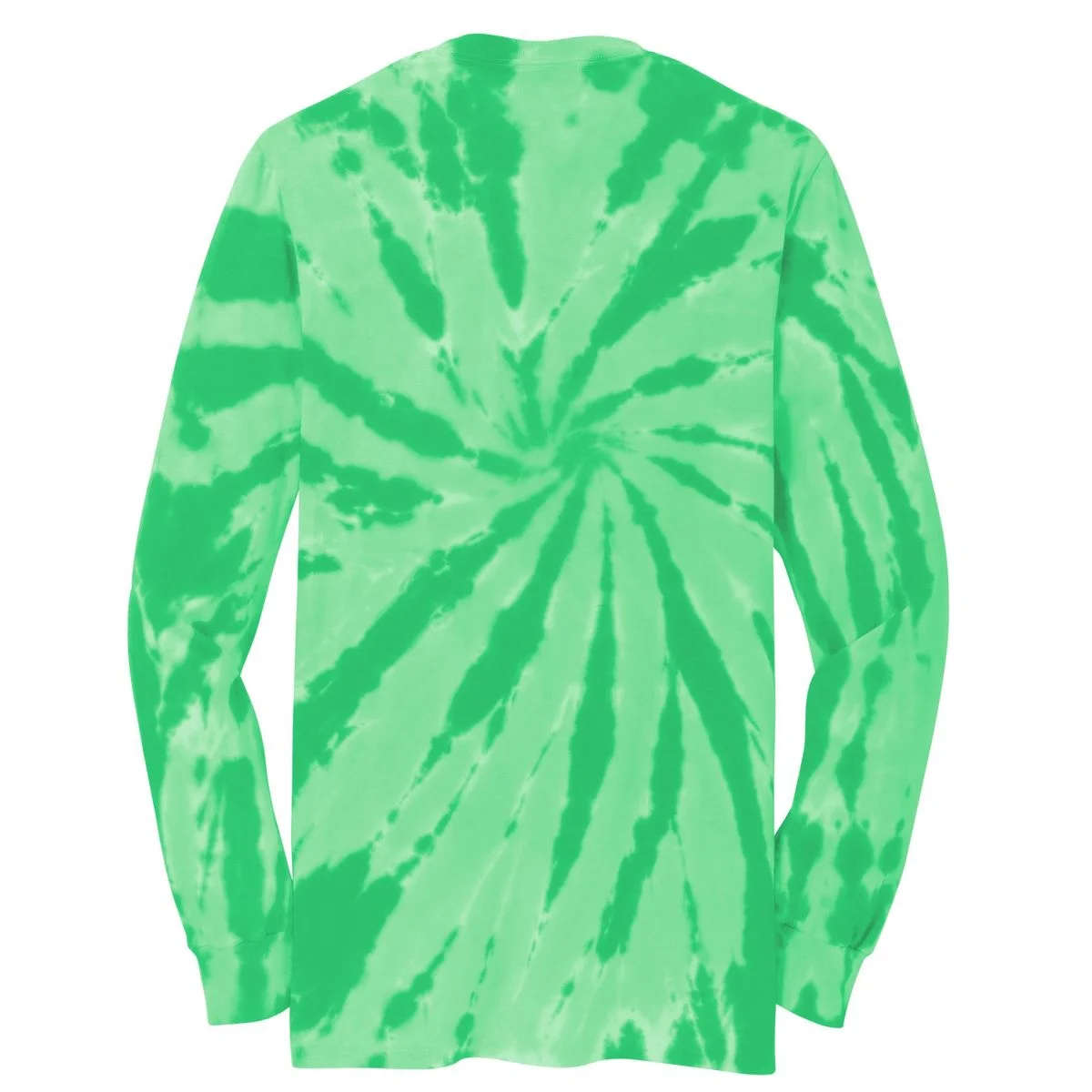 Create Your Own Custom Tie-Dye Long Sleeve T-Shirt - Back