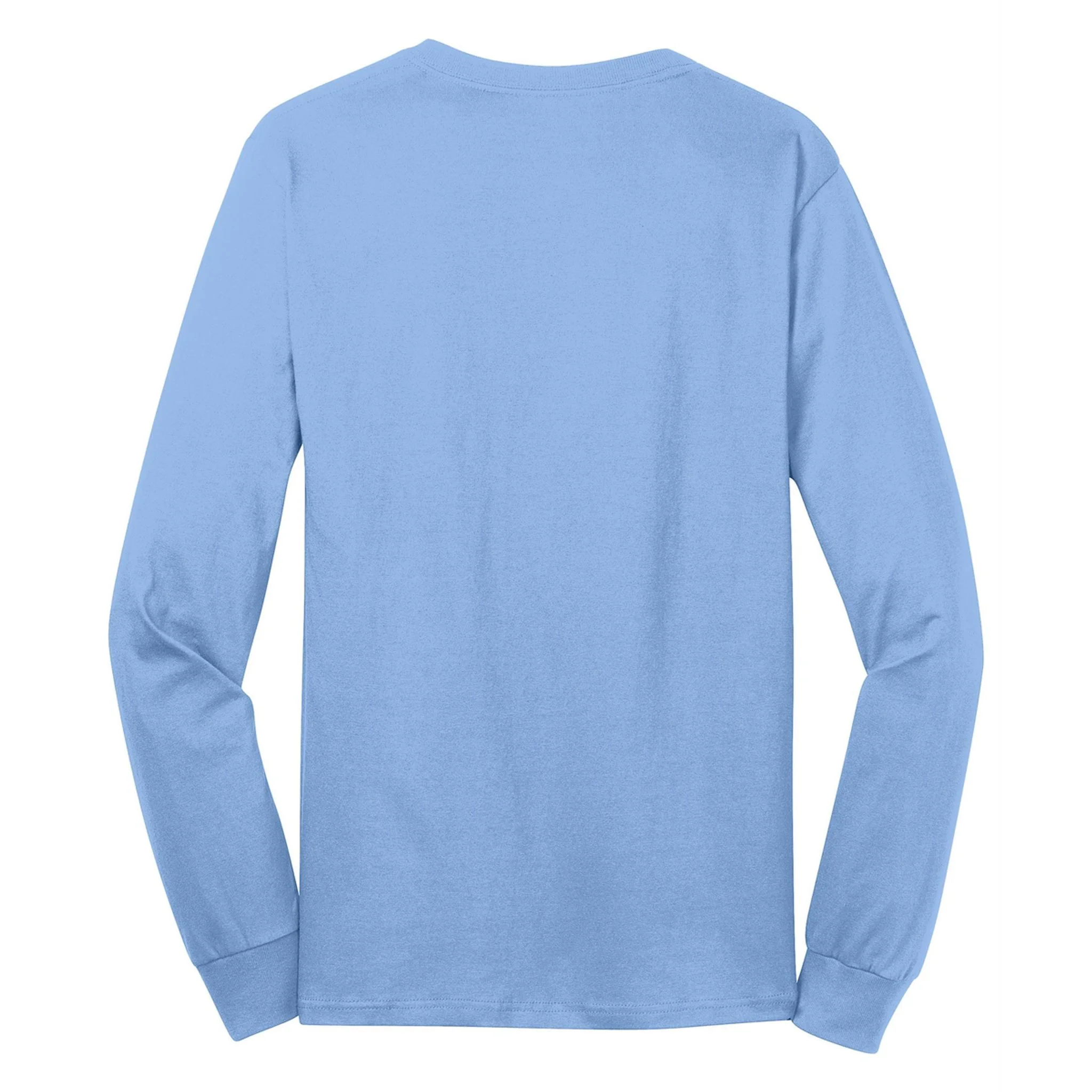 Custom Quote T-shirt - Personalized Text & Inspirational Saying Tee Men's Long Sleeve Shirt - Back