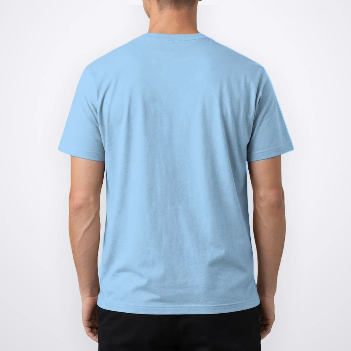 Custom Quote T-shirt - Personalized Text & Inspirational Saying Tee Men's T-Shirt - Back 1