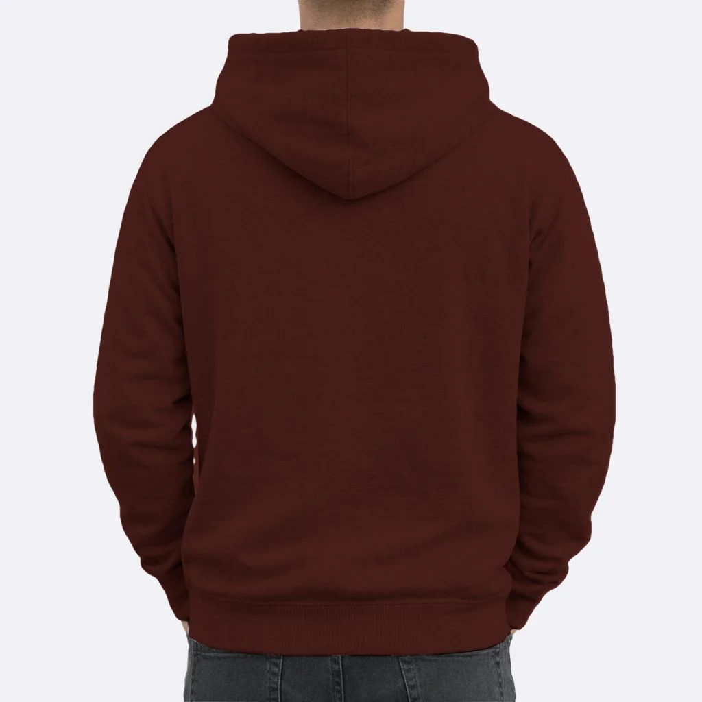 Custom Game Team Personalized Mascot Name Sports Spirit Men's Hoodie - Back 1