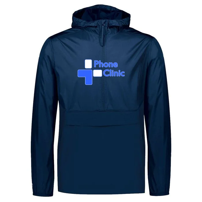 Phone Clinic Packable Quarter-Zip Jacket - Front