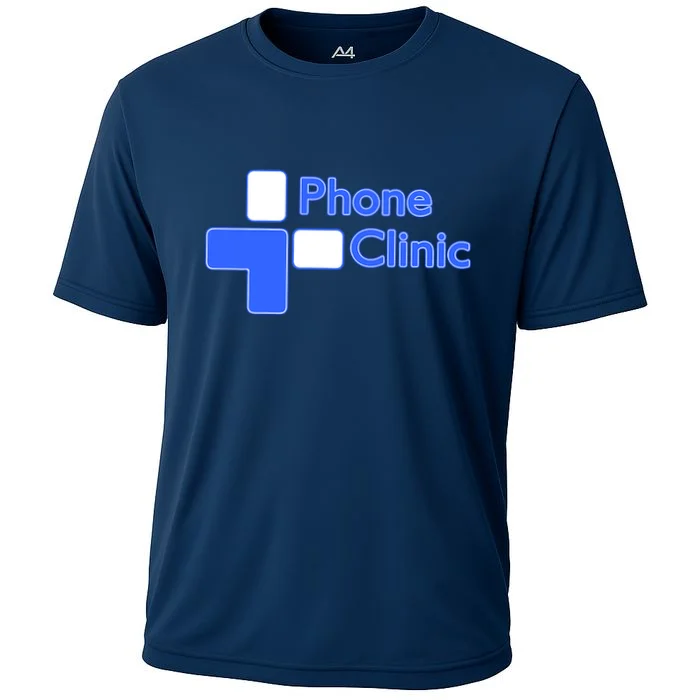 Phone Clinic Cooling Performance Crew T-Shirt - Front