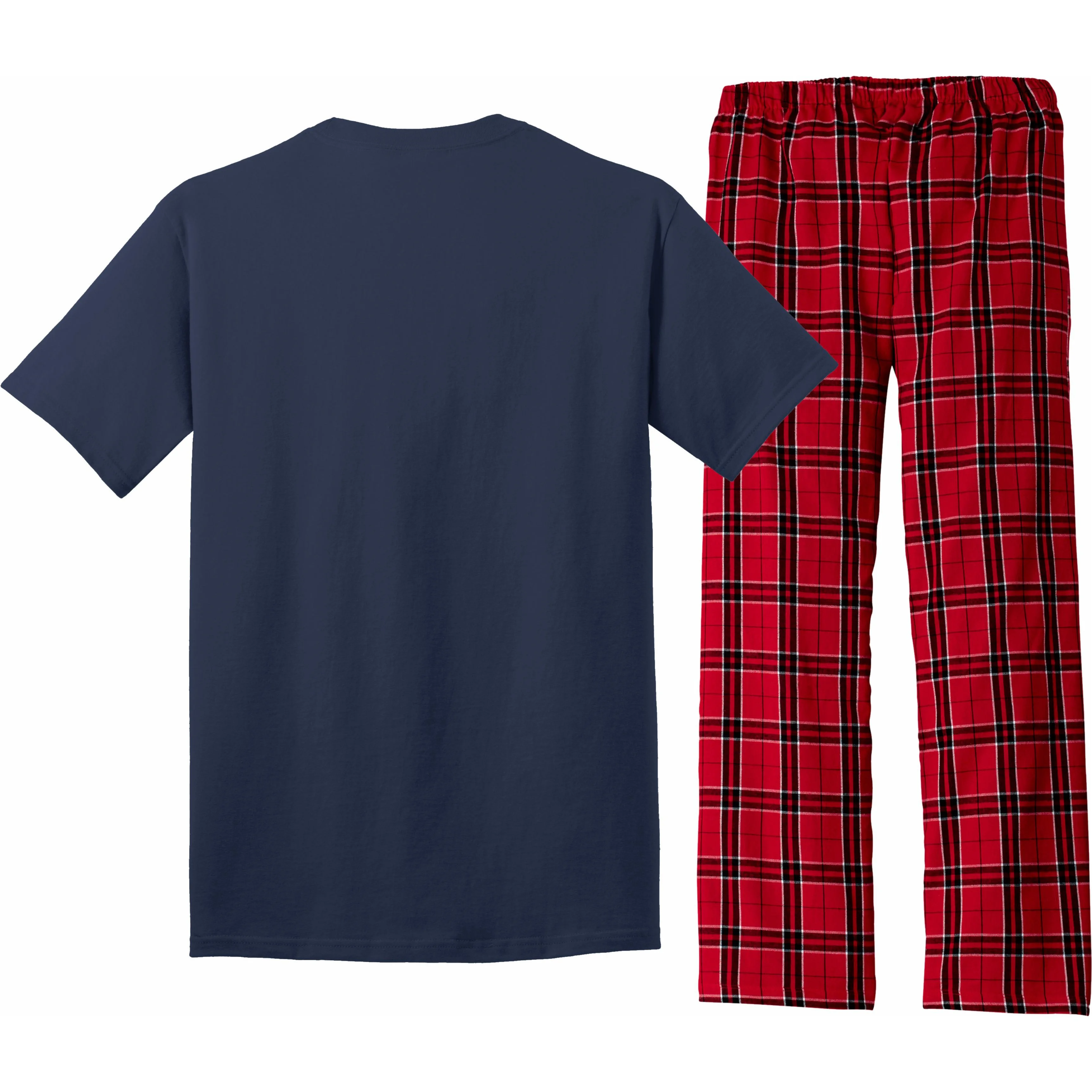 City or Text EMT Custom City or Text Personalized USA Flag Pajama Set - Back
