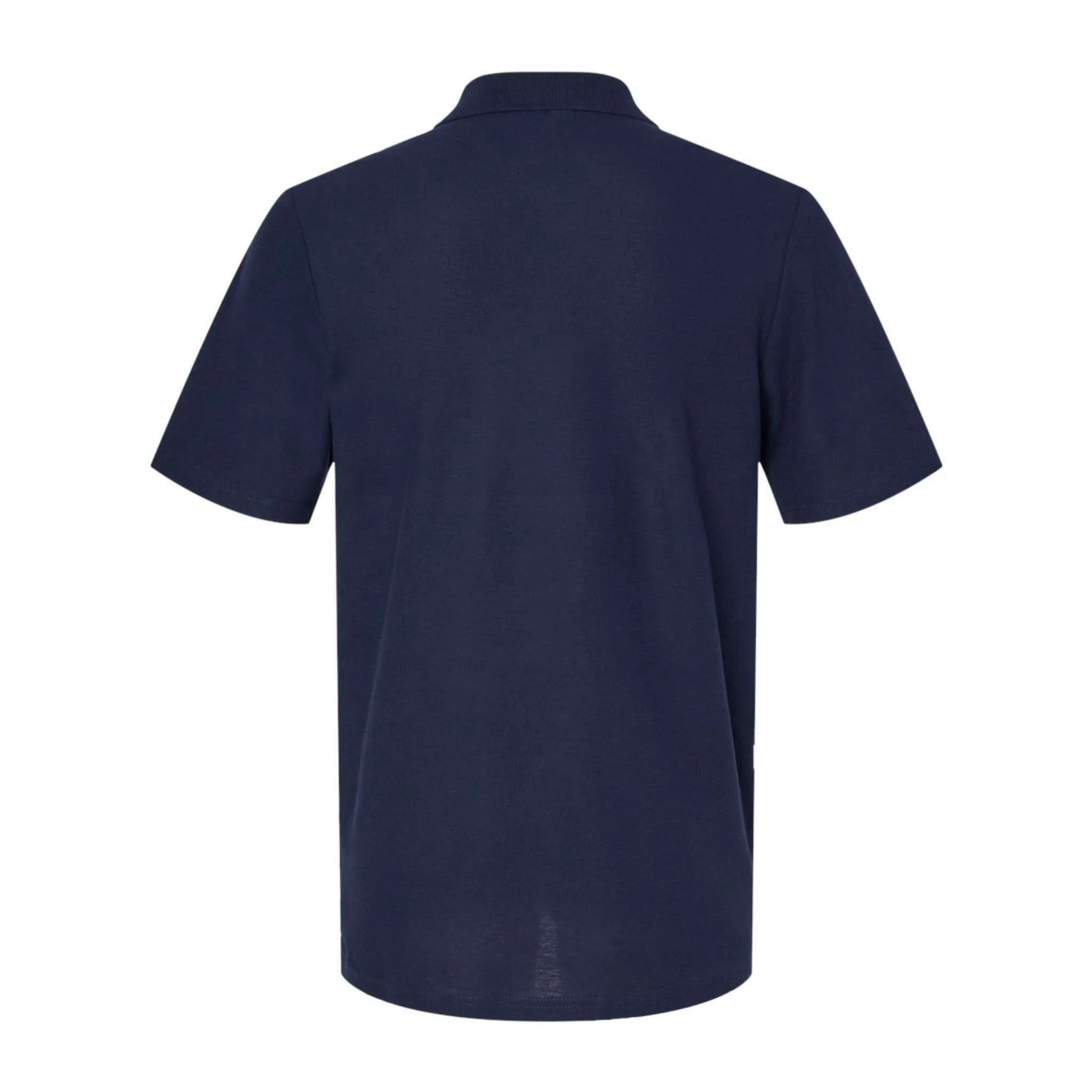 City or Text EMT Custom City or Text Personalized USA Flag Men's Polo - Back