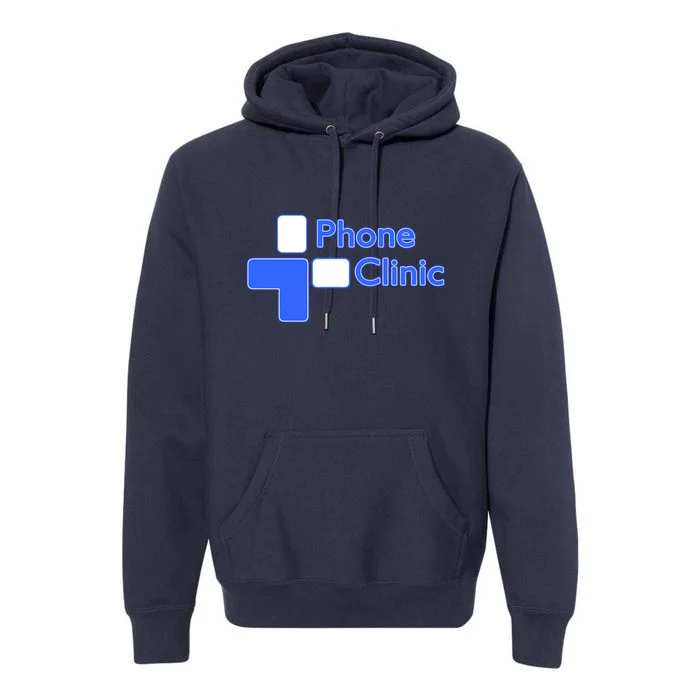 Phone Clinic Premium Hoodie - Front