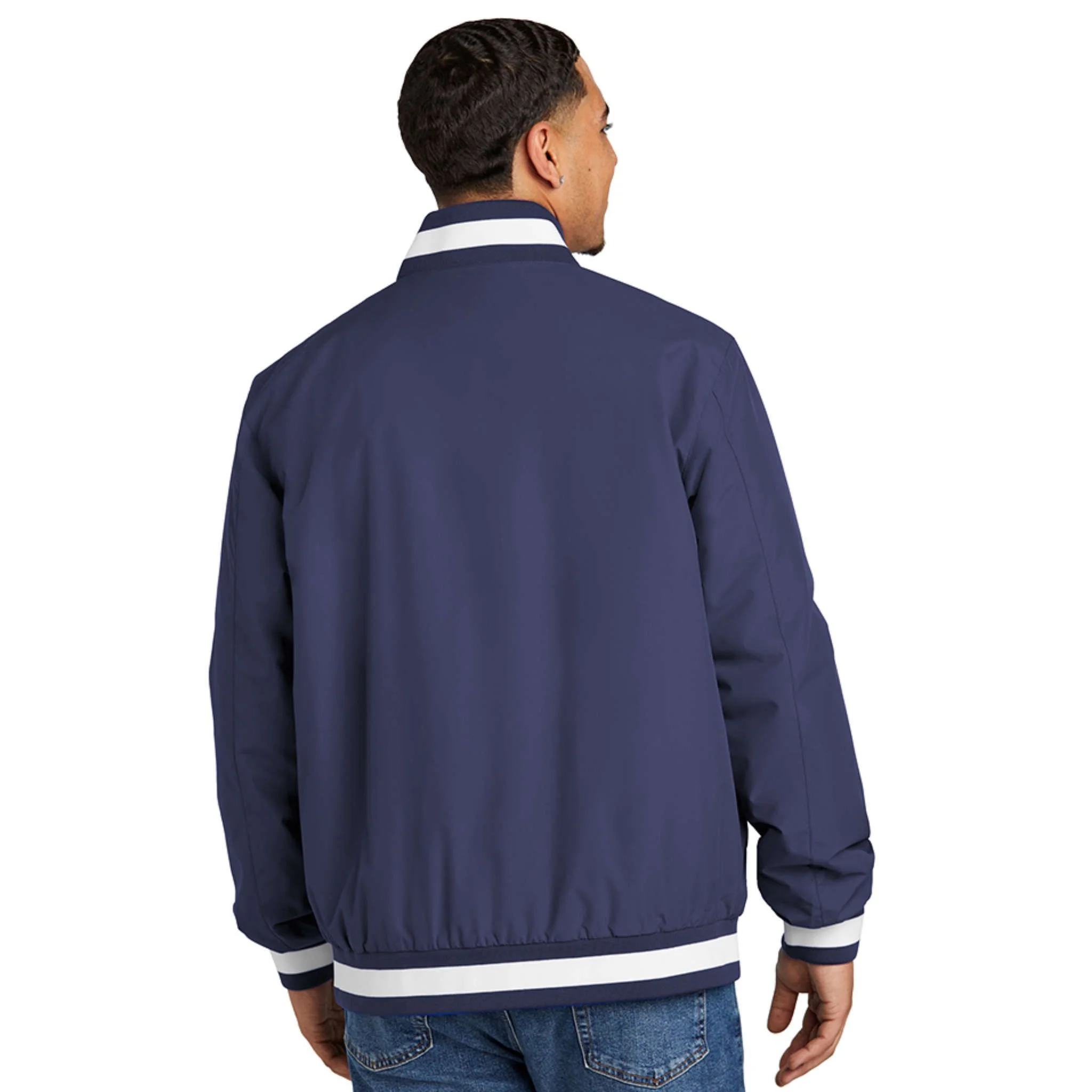 Phone Clinic Insulated Varsity Jacket - Back