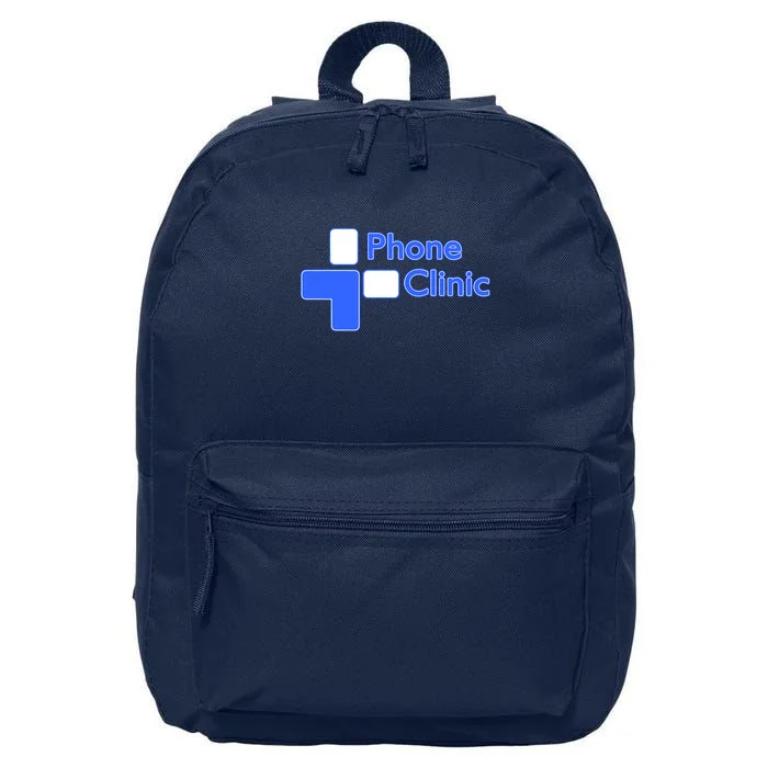 Phone Clinic 16 in Basic Backpack - Front