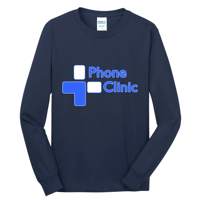 Phone Clinic Tall Long Sleeve T-Shirt - Front
