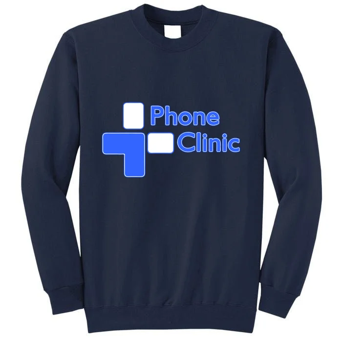 Phone Clinic Tall Sweatshirt - Front