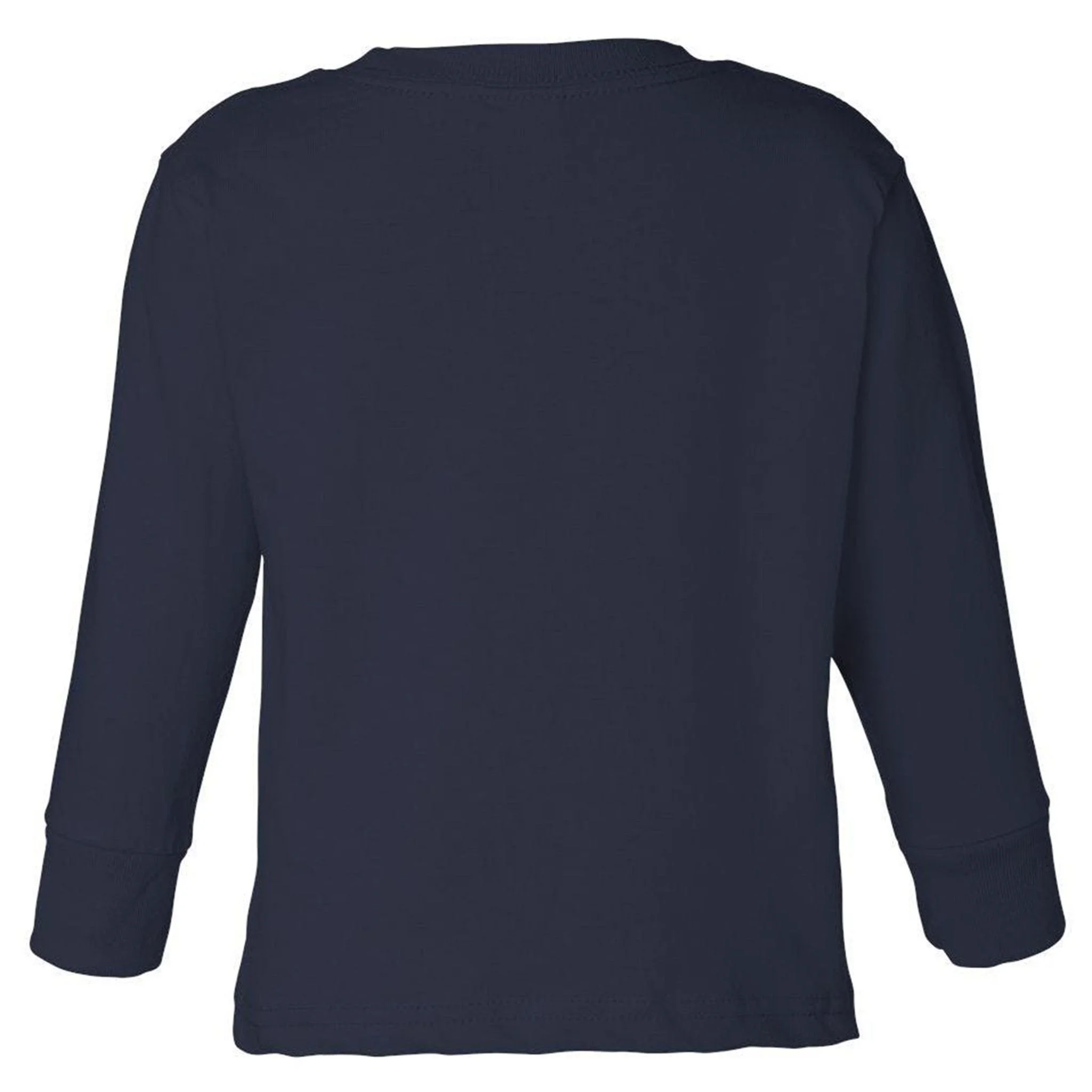 City or Text EMT Custom City or Text Personalized USA Flag Toddler Long Sleeve Shirt - Back