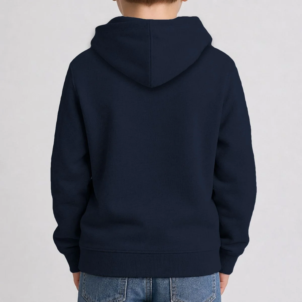 City or Text EMT Custom City or Text Personalized USA Flag Kids Hoodie - Back 1