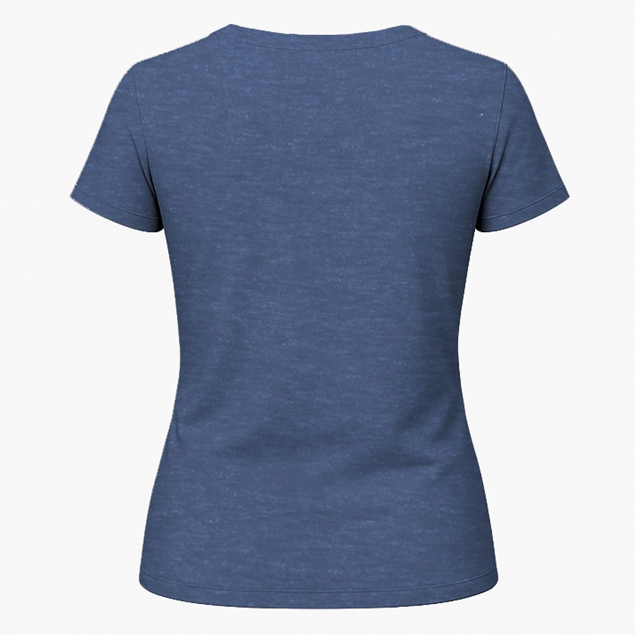 USA Flag Cross Christian Custom Personalized Text Women's T-Shirt - Back 1