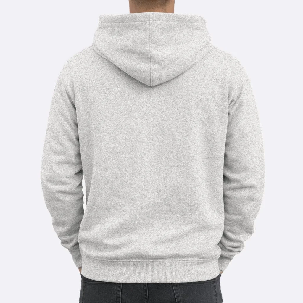Custom Personalized Spooky Halloween Men's Hoodie - Back 1