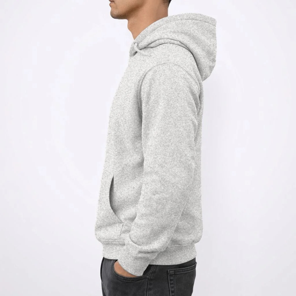 Custom Personalized Spooky Halloween Men's Hoodie - Left Sleeve