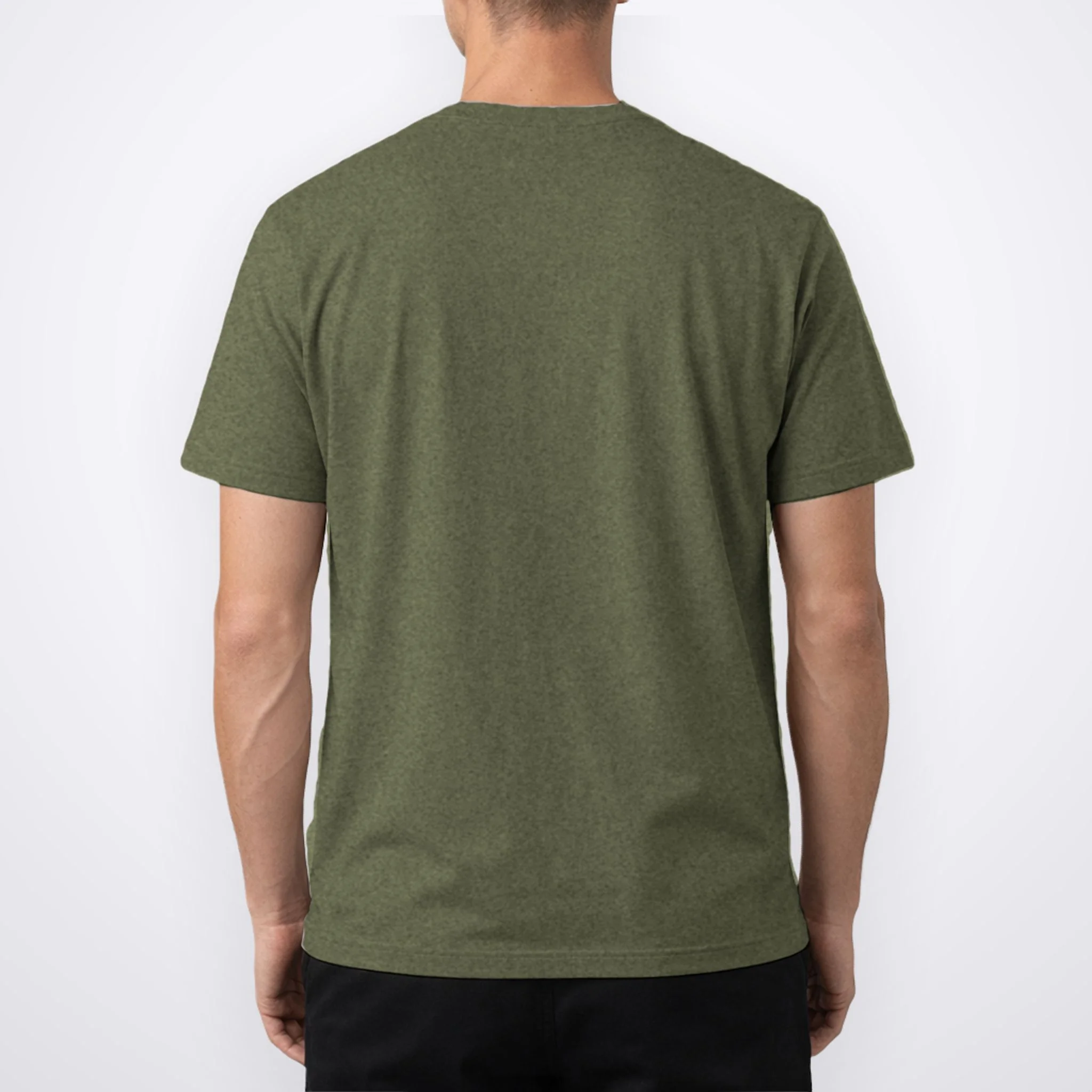 Custom Grandma, Grandpa, Mom, Dad Est. 2026 Custom Text and YearMen's T-Shirt - Back 1