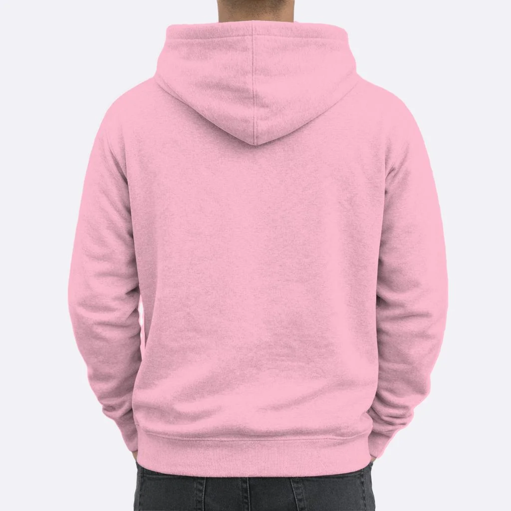 Your Text Personalized Custom Text Cute Girls Easter Bunny Hoodie - Back 1