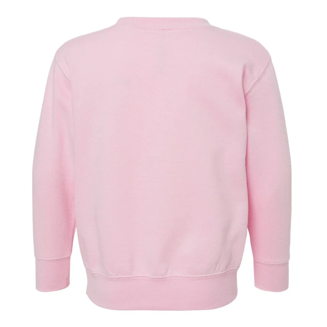 Your Text Personalized Custom Text Cute Girls Easter Bunny Toddler Sweatshirt - Back