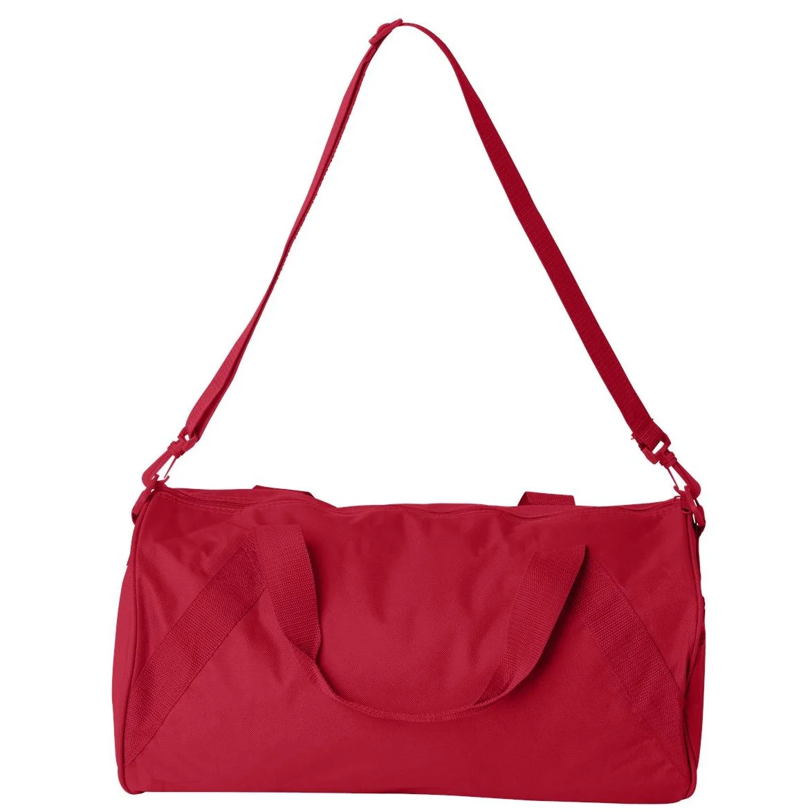 Personalized Patriotic American Flag Vintage Custom Text Duffel Bag - Back