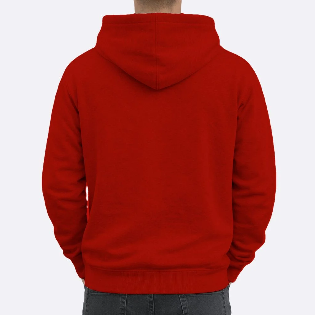 Personalized Patriotic American Flag Vintage Custom Text Hoodie - Back 1