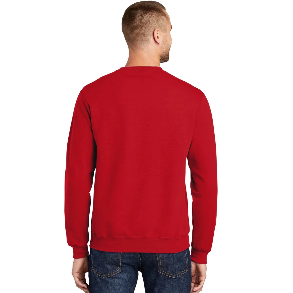 Personalized Patriotic American Flag Vintage Custom Text Sweatshirt - Back