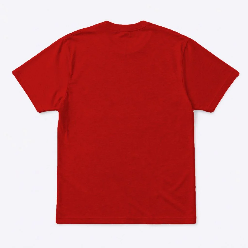 Personalized Patriotic American Flag Vintage Custom Text T-Shirt - Back
