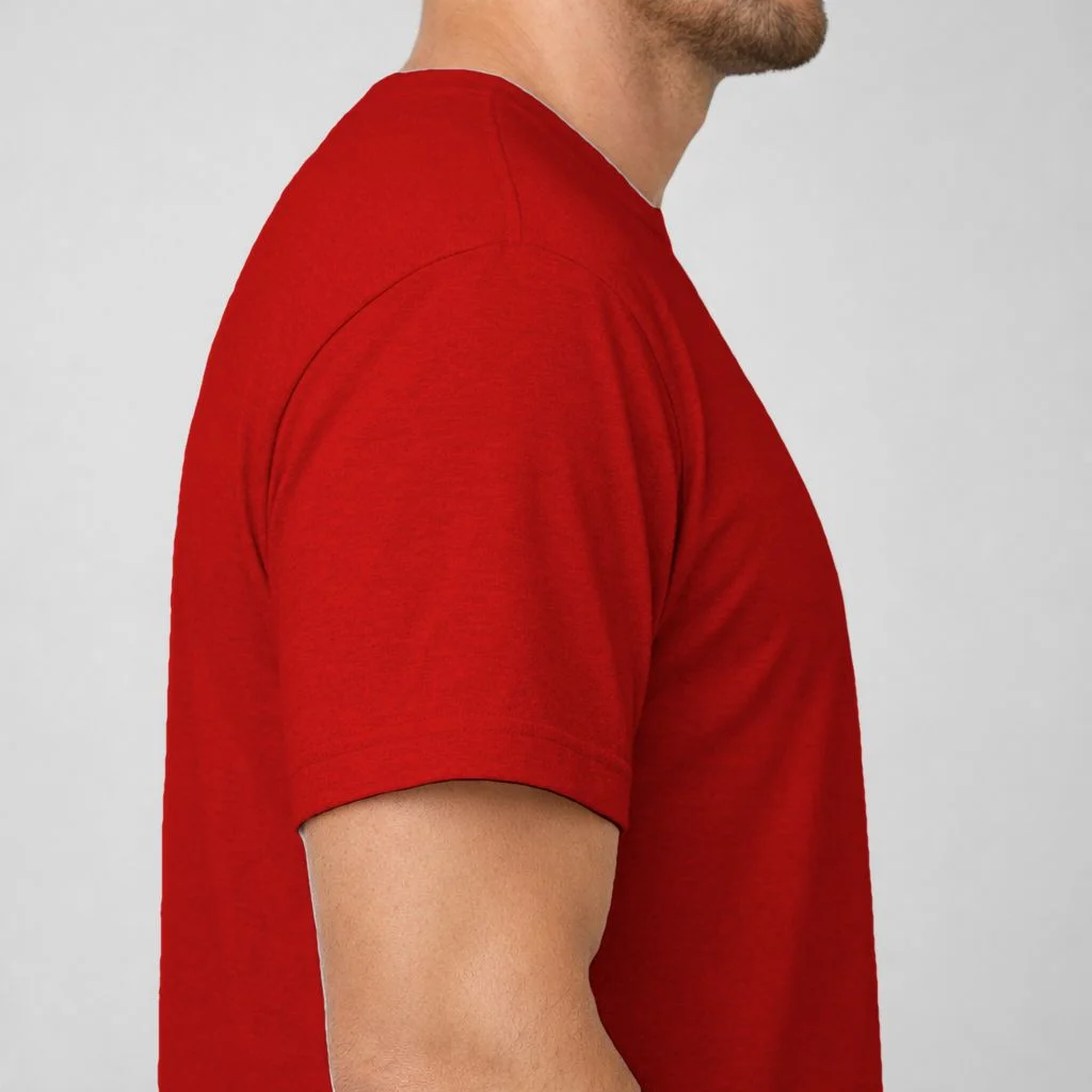 Personalized Patriotic American Flag Vintage Custom Text T-Shirt - Right Sleeve