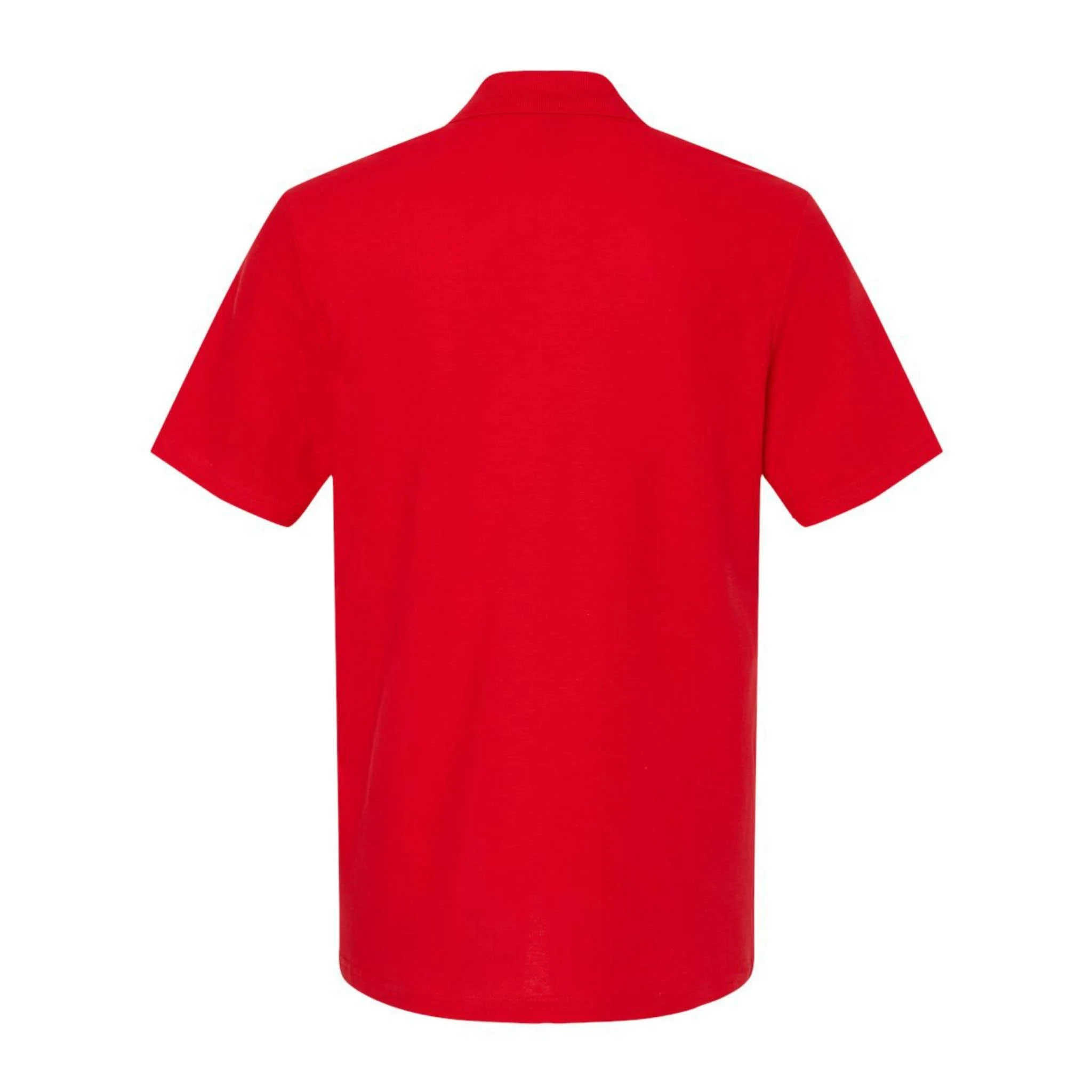 Personalized Patriotic American Flag Vintage Custom Text Men's Polo - Back