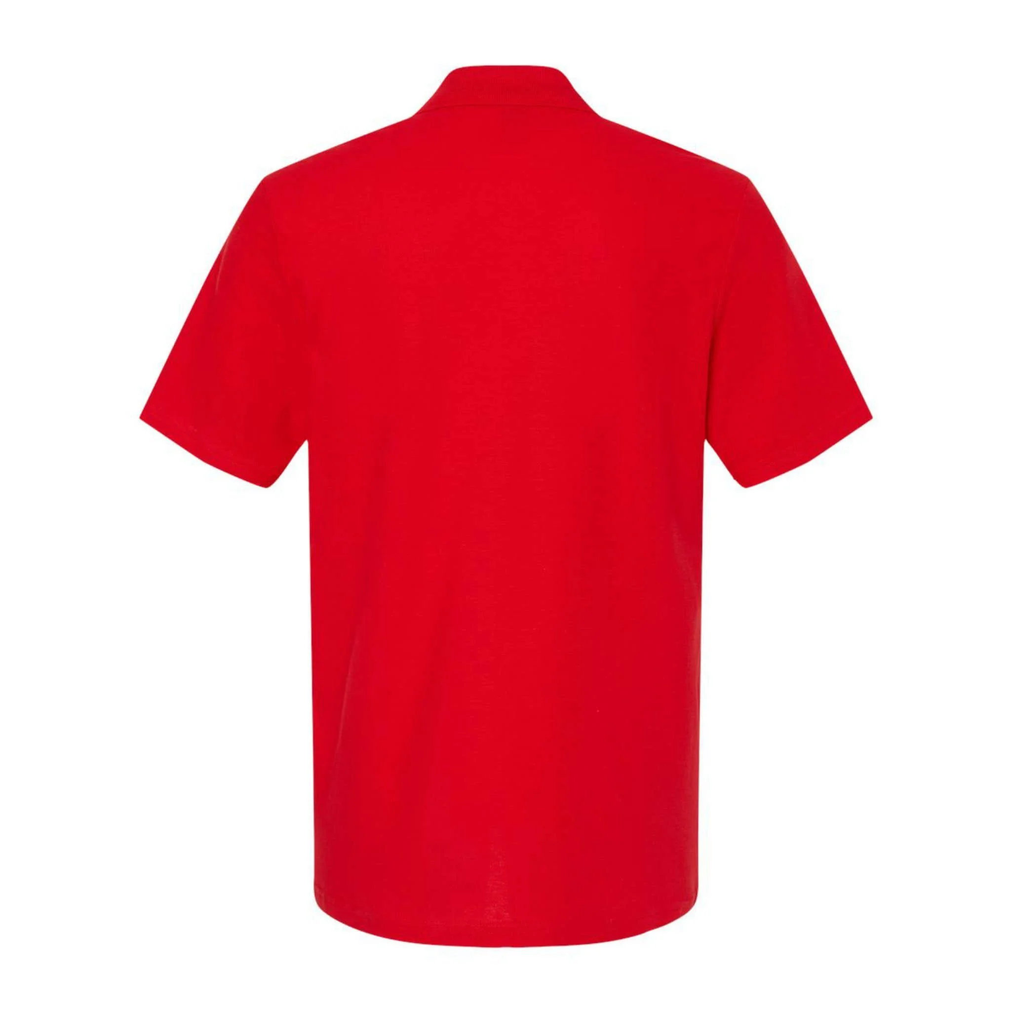 Personalized Patriotic American Flag Vintage Custom Text Men's Polo - Back