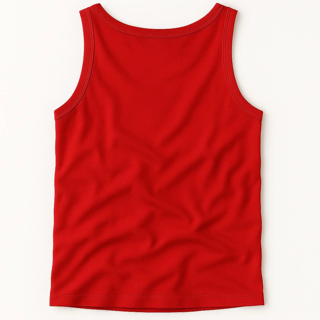 Personalized Patriotic American Flag Vintage Custom Text Men's Tank Top - Back 1