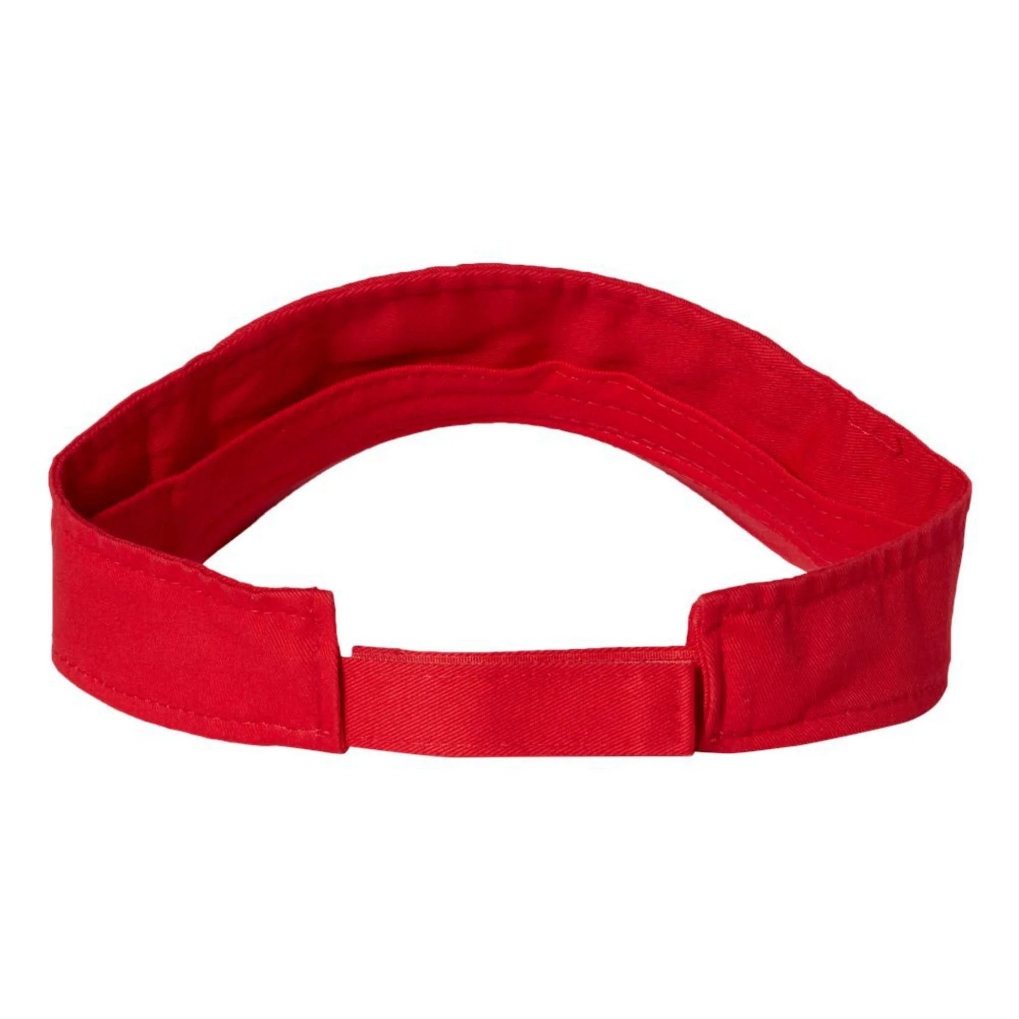 Personalized Patriotic American Flag Vintage Custom Text Visor - Back