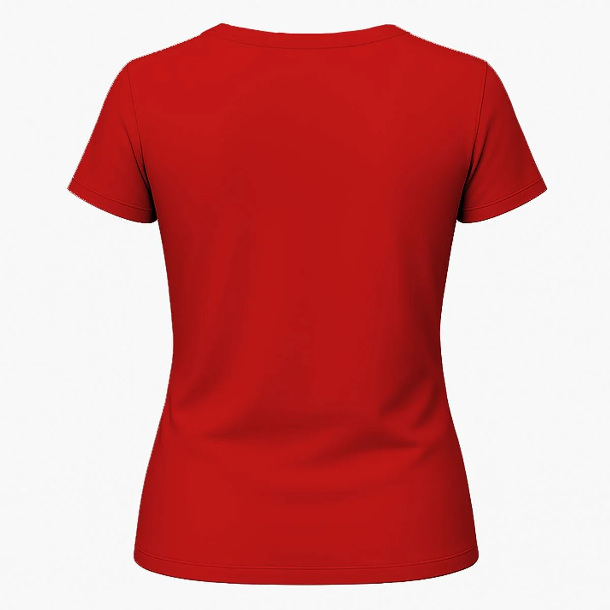 Personalized Patriotic American Flag Vintage Custom Text Women's T-Shirt - Back 1
