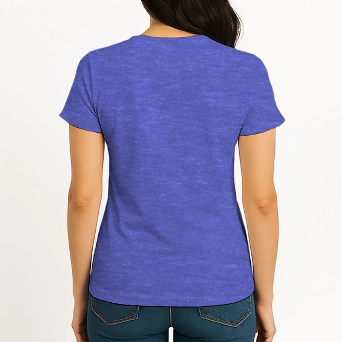 Ain't No Family Like the One We Got Custom Last Name Women's T-Shirt - Back