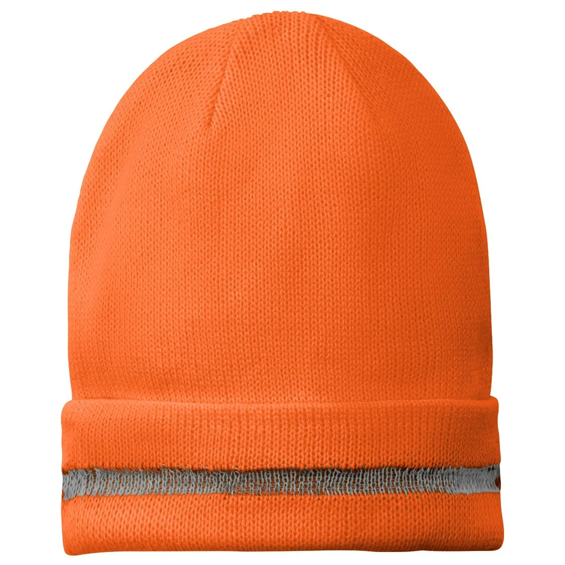 Create Your Own Custom CornerStone Enhanced Visibility Beanie with Reflective Stripe - Back