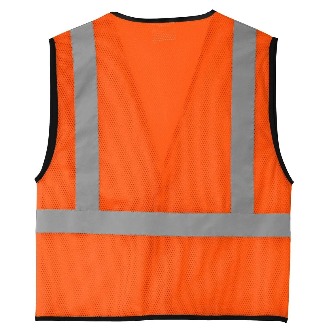 Create Your Own Custom ANSI 107 Class 2 Economy Mesh One-Pocket Vest - Back