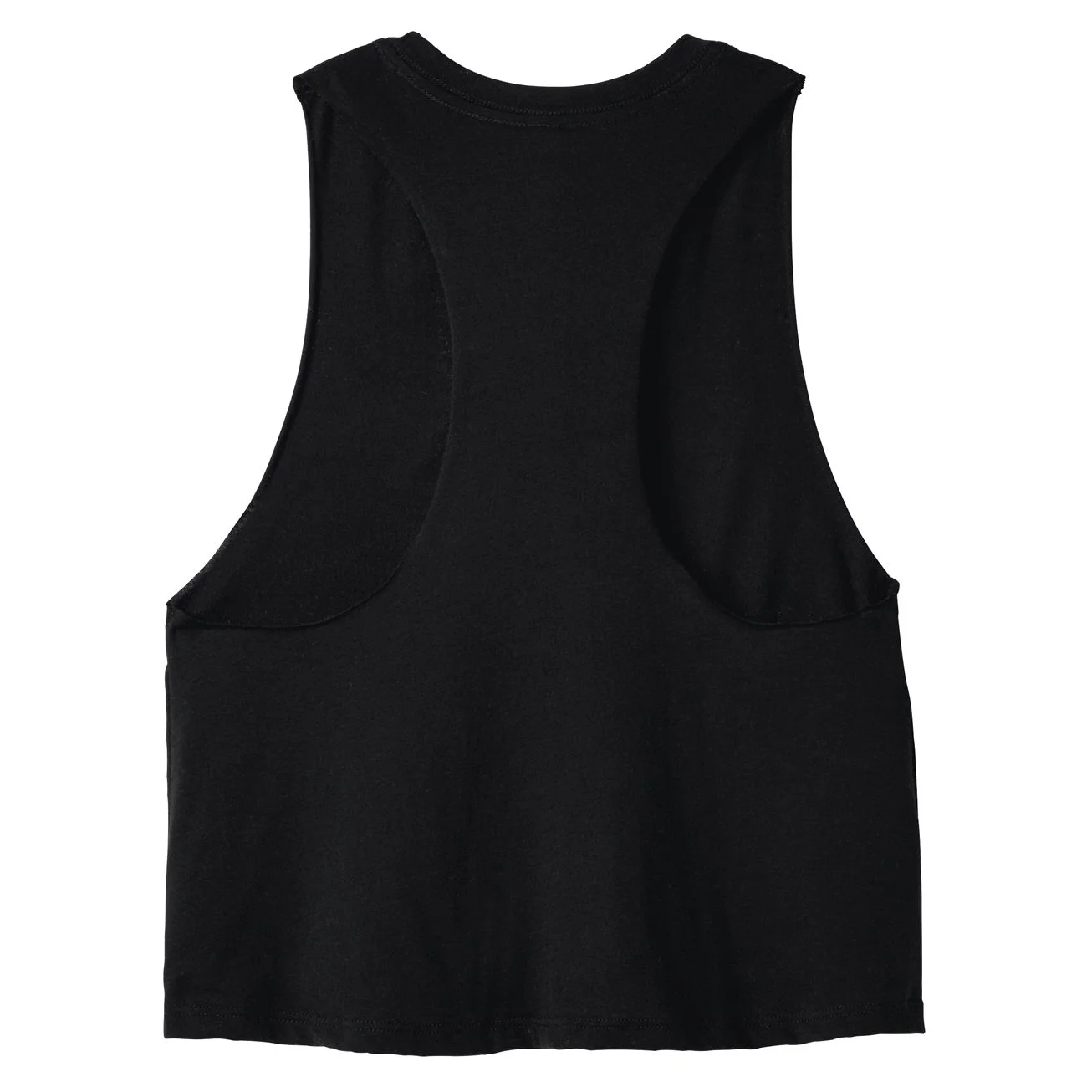 Create Your Own Custom Bella+Canvas Women's Racerback Cropped Tank Top - Back