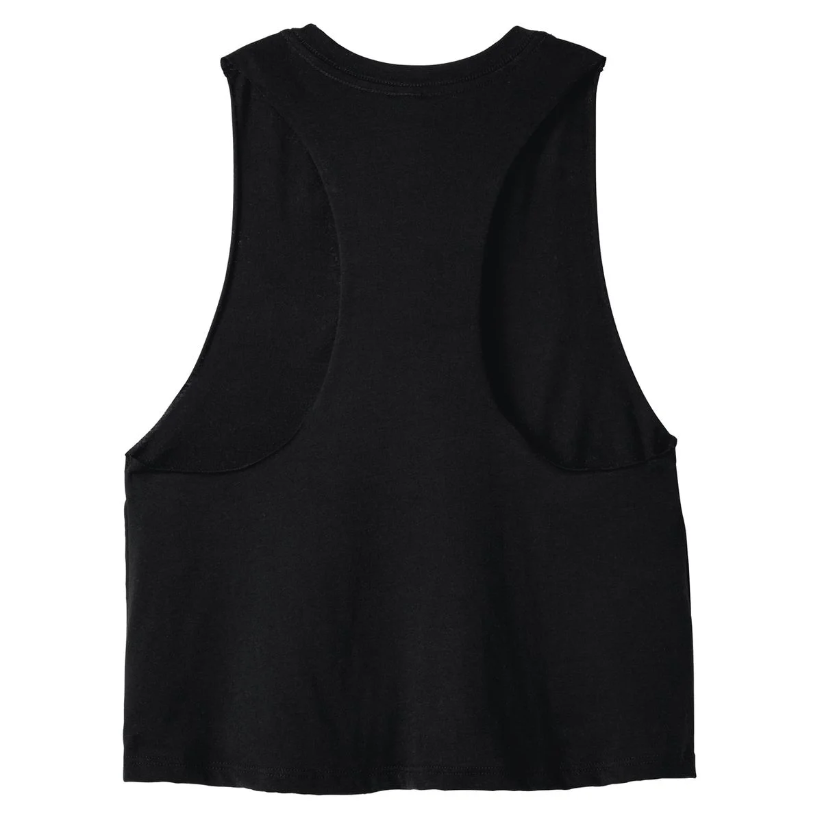 Create Your Own Custom Women's Racerback Cropped Tank - Back
