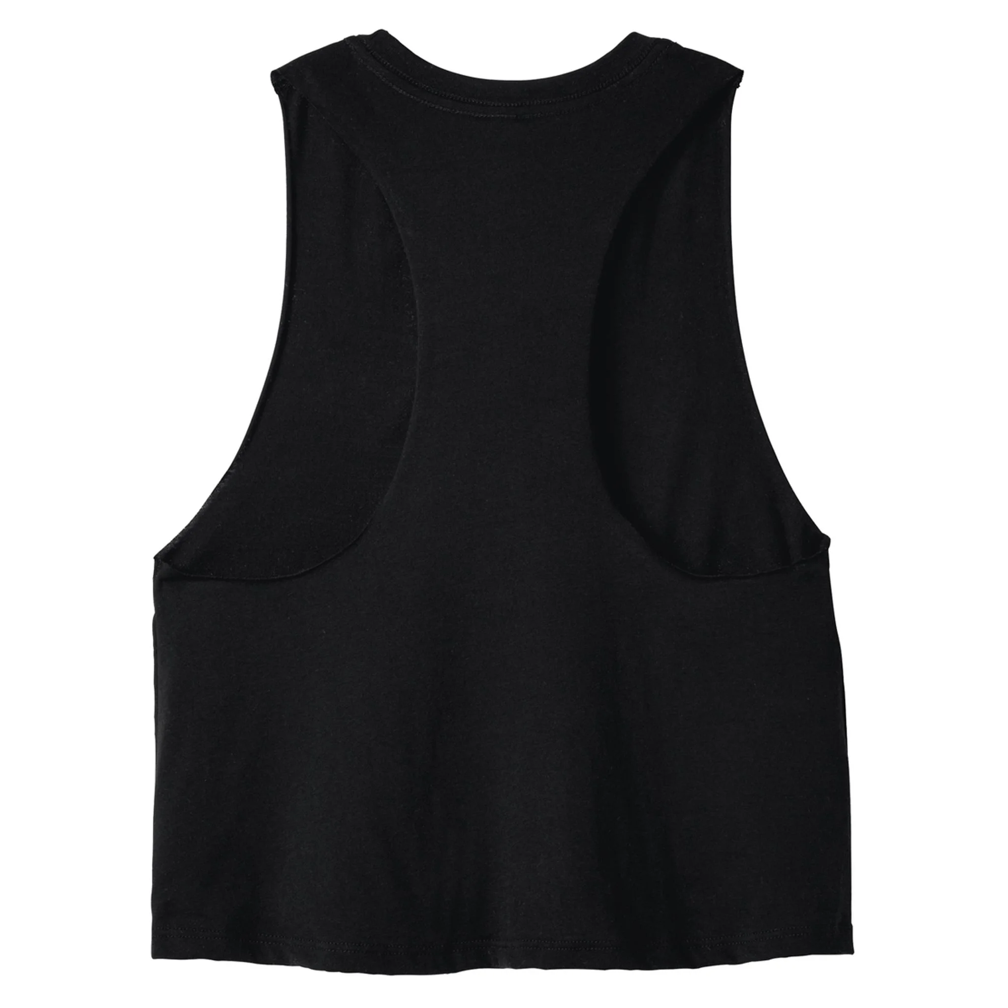 Create Your Own Custom Bella+Canvas Women's Racerback Cropped Tank Top - Back