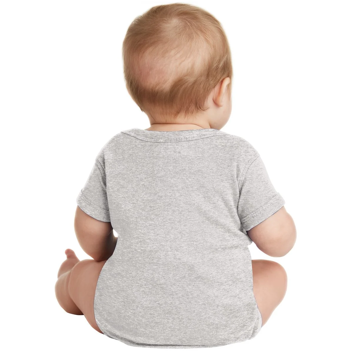 MRS. Your Name Custom Personalized School Teacher Apple Pencil Ruler Baby Bodysuit - Back